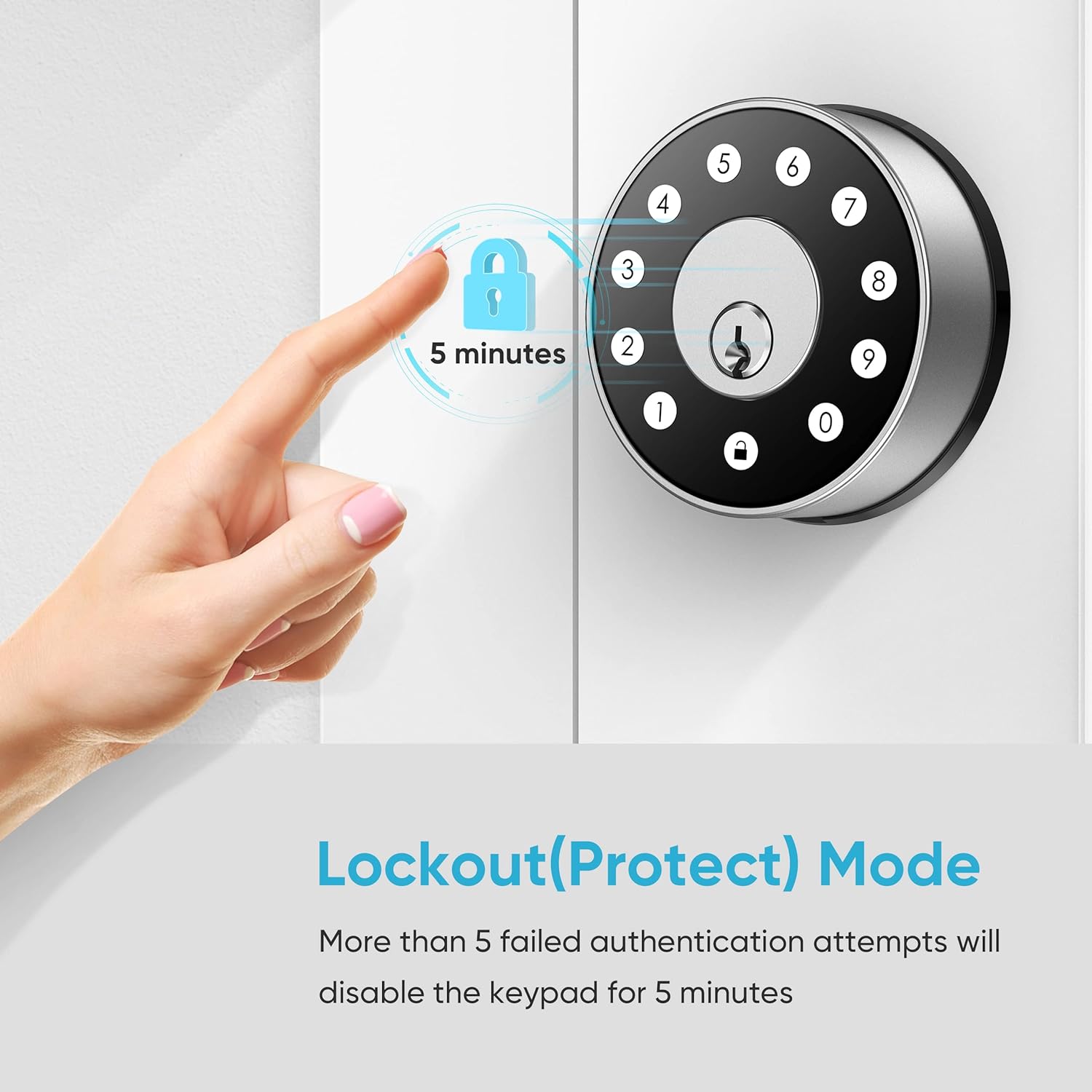 Sifely Smart Lock,Keyless Entry Door Lock,Smart Deadbolt
